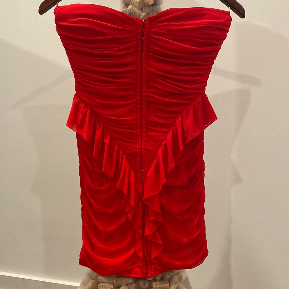 Red dress